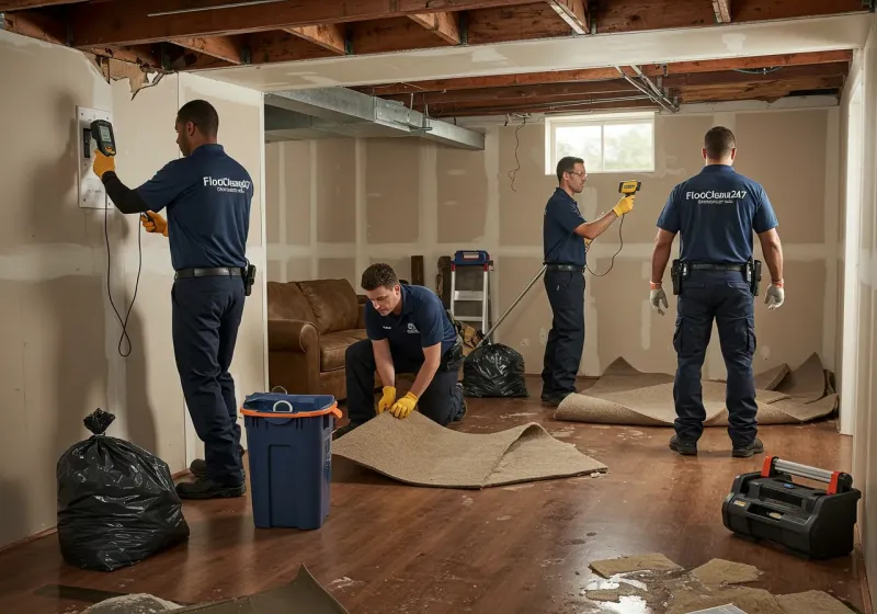 Flood DamageMaterial Assessment and Debris Removal process in Lakeshore, LA
